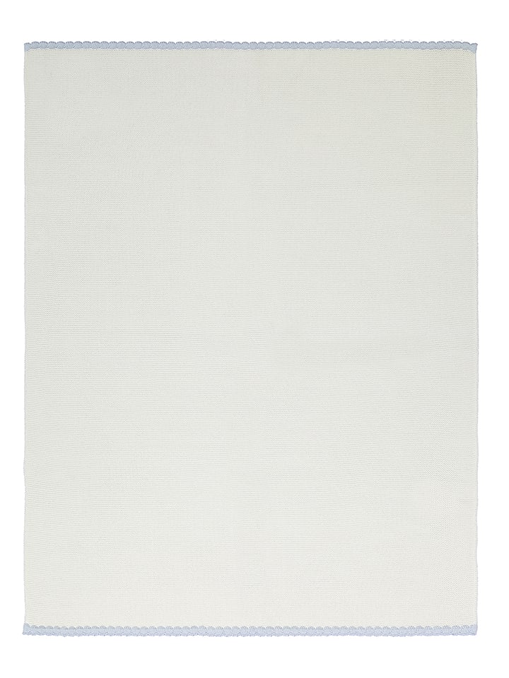 maryplaid Koc w kolorze białym rozmiar: 105x150 cm