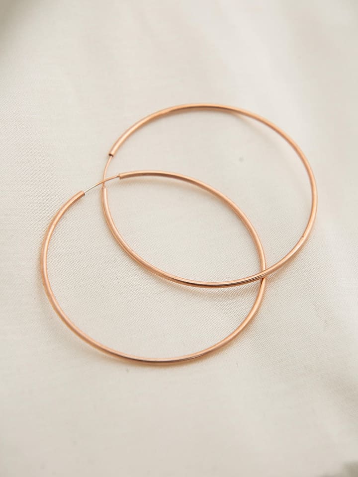 Lodie Silver Srebrne kolczyki-kreole rozmiar: onesize