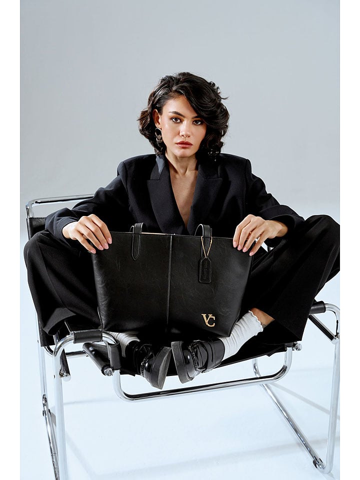 Vince Camuto Shopper bag "Savona" w kolorze czarnym - 38 x 27,5 x 14 cm rozmiar: onesize