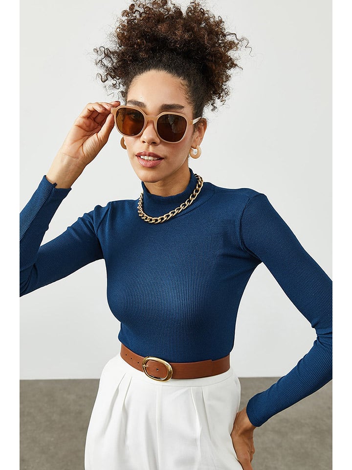 Lycalia Sweter w kolorze niebieskim rozmiar: onesize