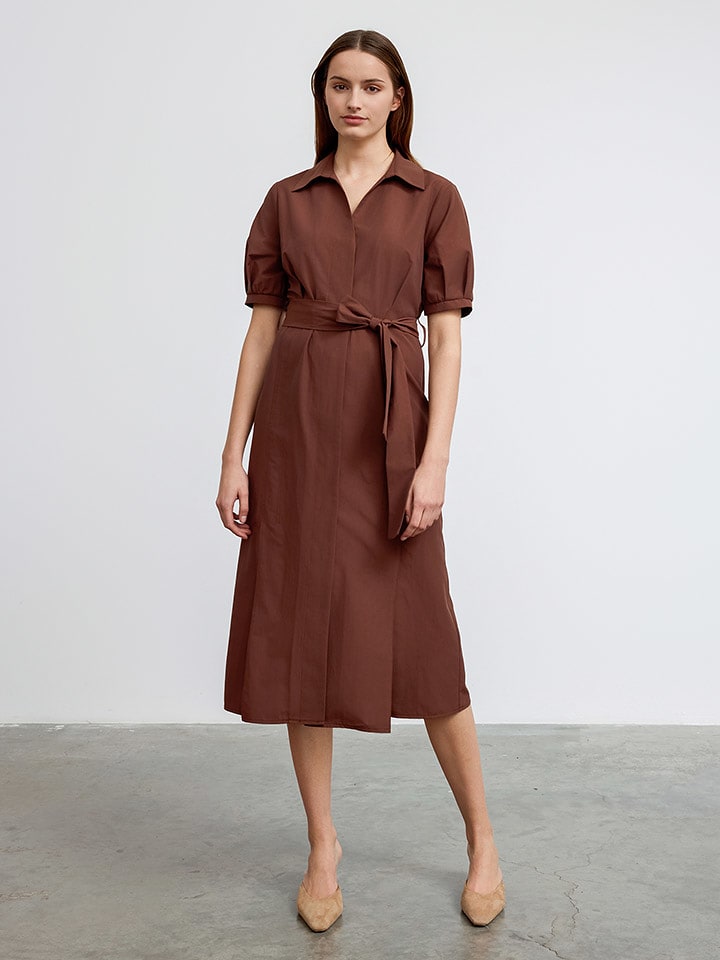 BGN Sukienka w kolorze brązowym rozmiar: 36