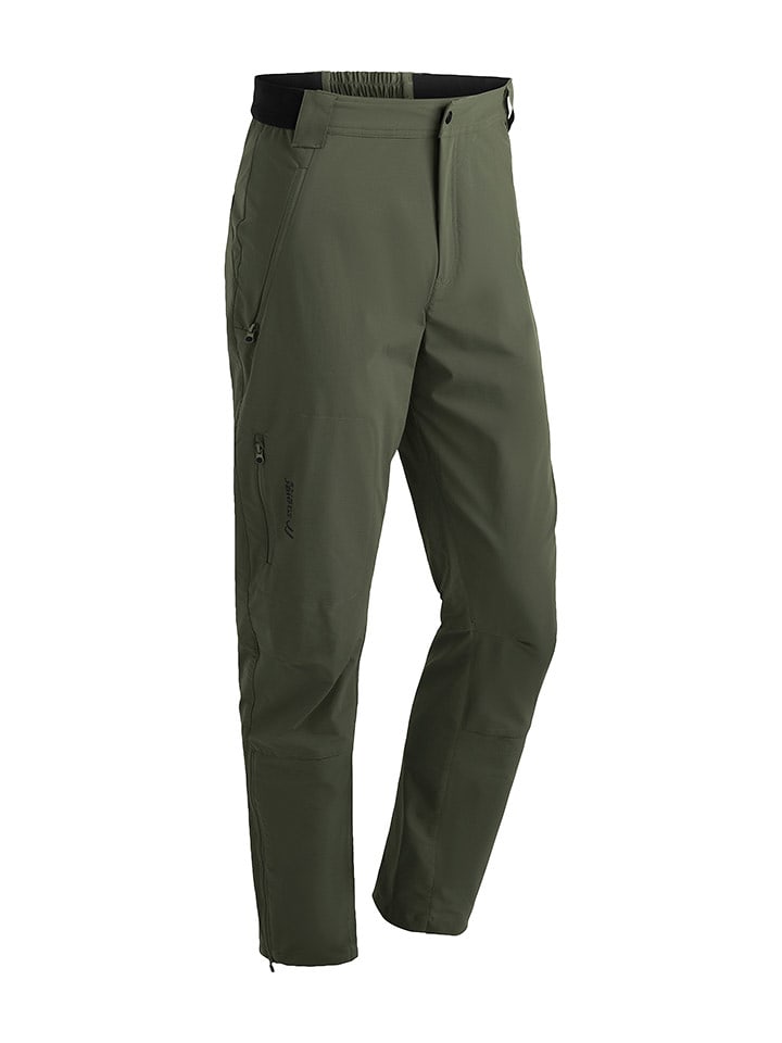 Maier Sports Spodnie trekkingowe "Norit 2.0" - Slim fit - w kolorze khaki rozmiar: 50