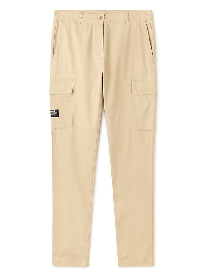 Ecoalf Bojówki w kolorze beżowym rozmiar: W31