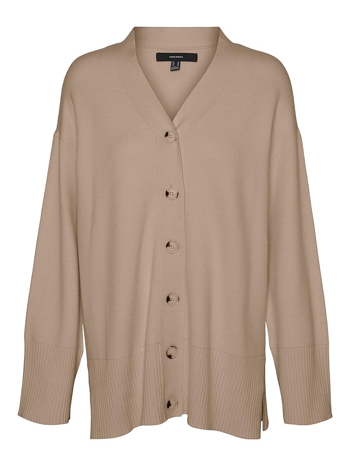 Vero Moda Kardigan w kolorze beżowym rozmiar: XS