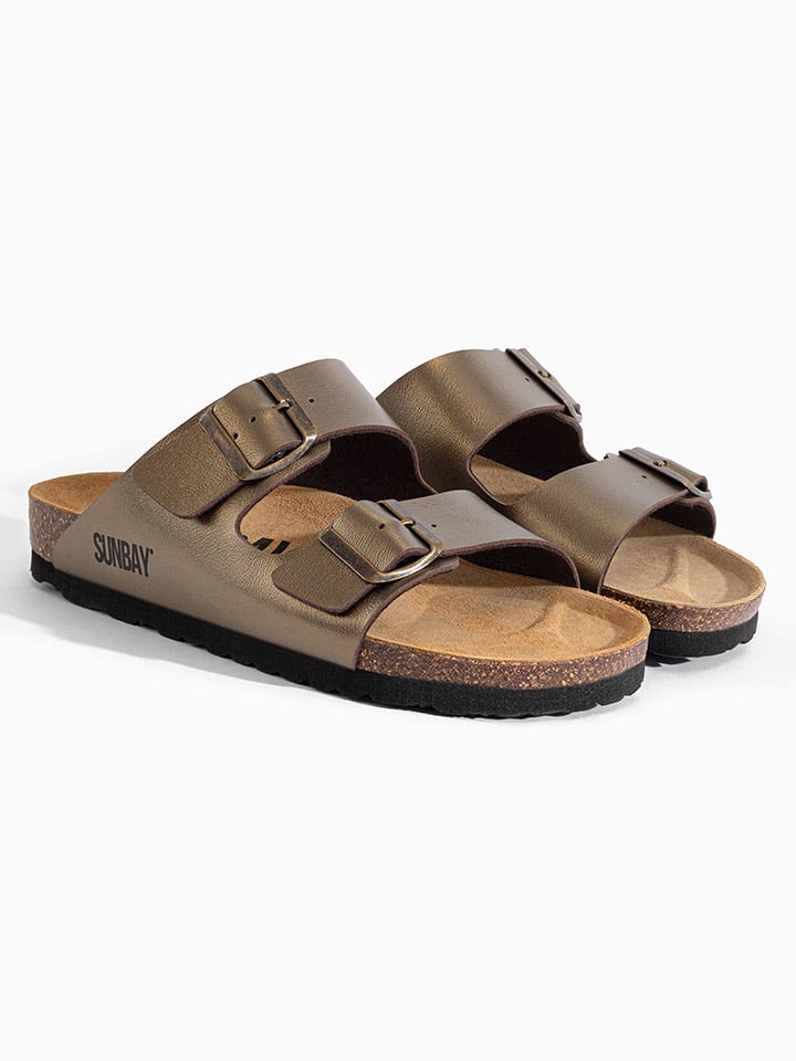 Sunbay Klapki "Trefle" w kolorze złotym rozmiar: 41