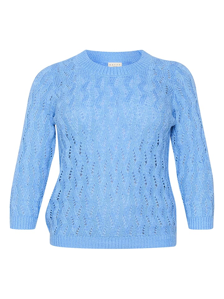 Kaffe Sweter w kolorze błękitnym rozmiar: S