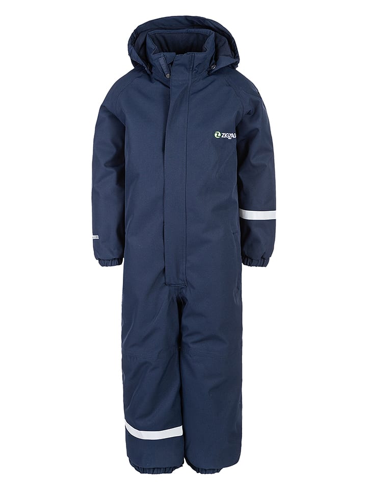 Zigzag Kombinezon zimowy "Vally" w kolorze granatowym rozmiar: 116/122