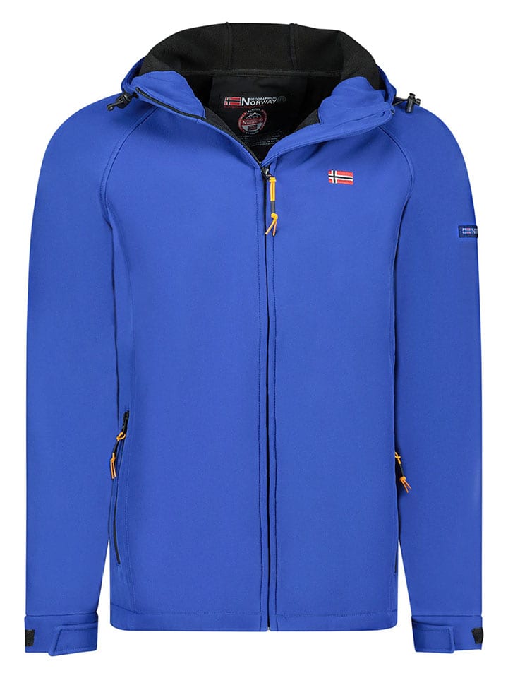 Geographical Norway Kurtka softshellowa "Tamigoglor" w kolorze niebieskim rozmiar: XXL