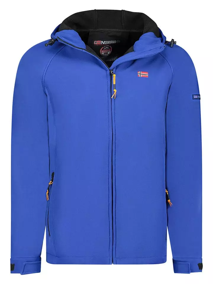 Geographical Norway Kurtka softshellowa "Tamigoglor" w kolorze niebieskim rozmiar: XXL