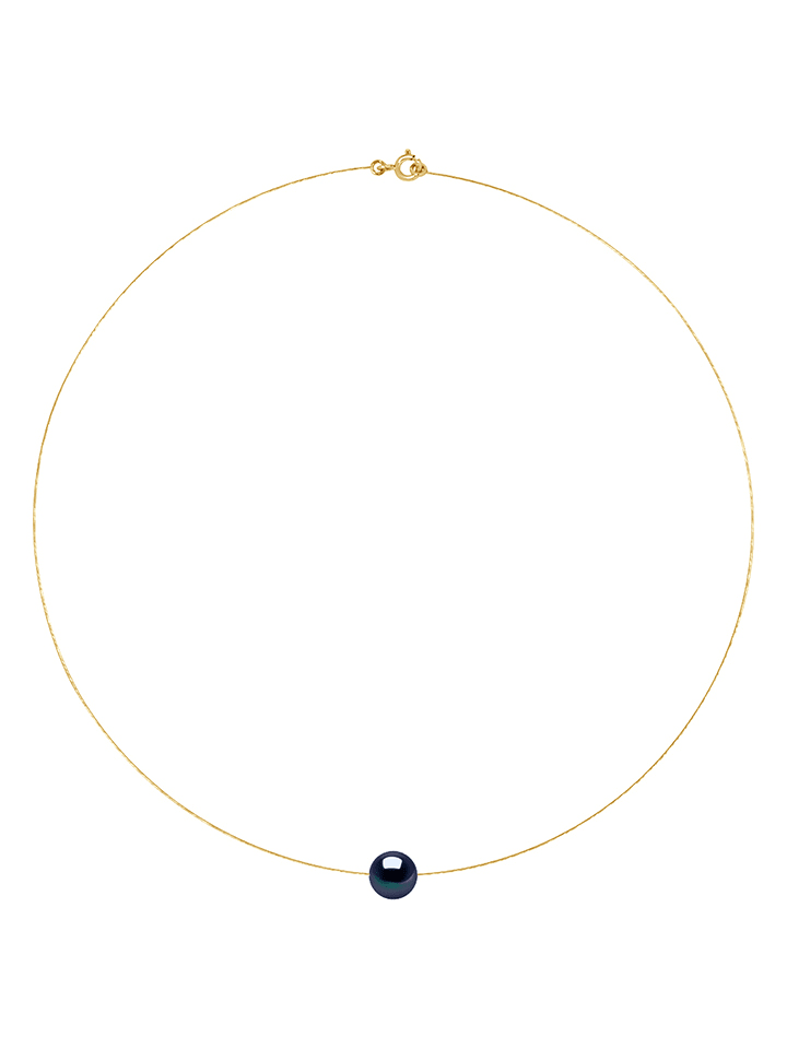 Mitzuko Złoty naszyjnik z perłą - dł. 42 cm rozmiar: onesize