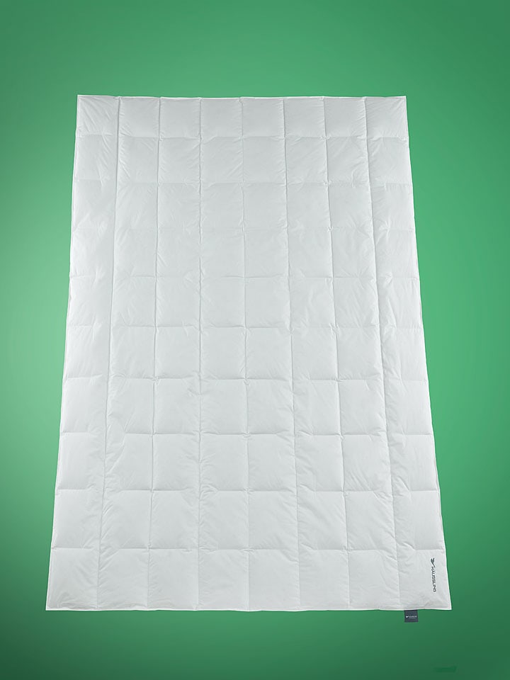 Häussling Bettwaren Całoroczna kołdra puchowa w kolorze białym rozmiar: 135x200 cm