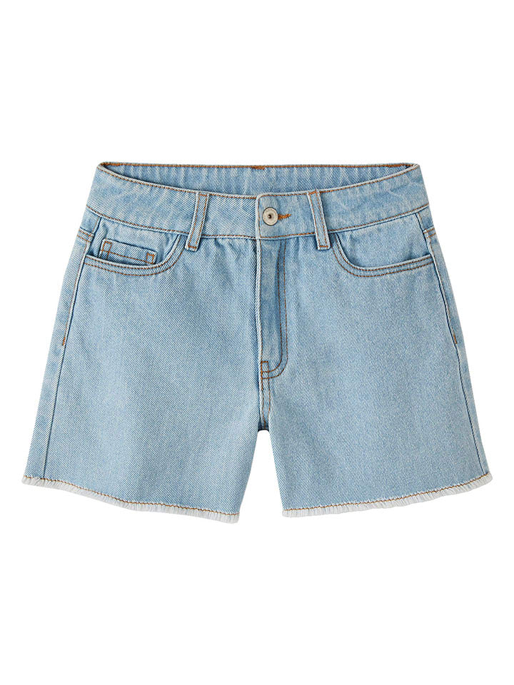 vertbaudet Szorty dżinsowe w kolorze błękitnym rozmiar: 164