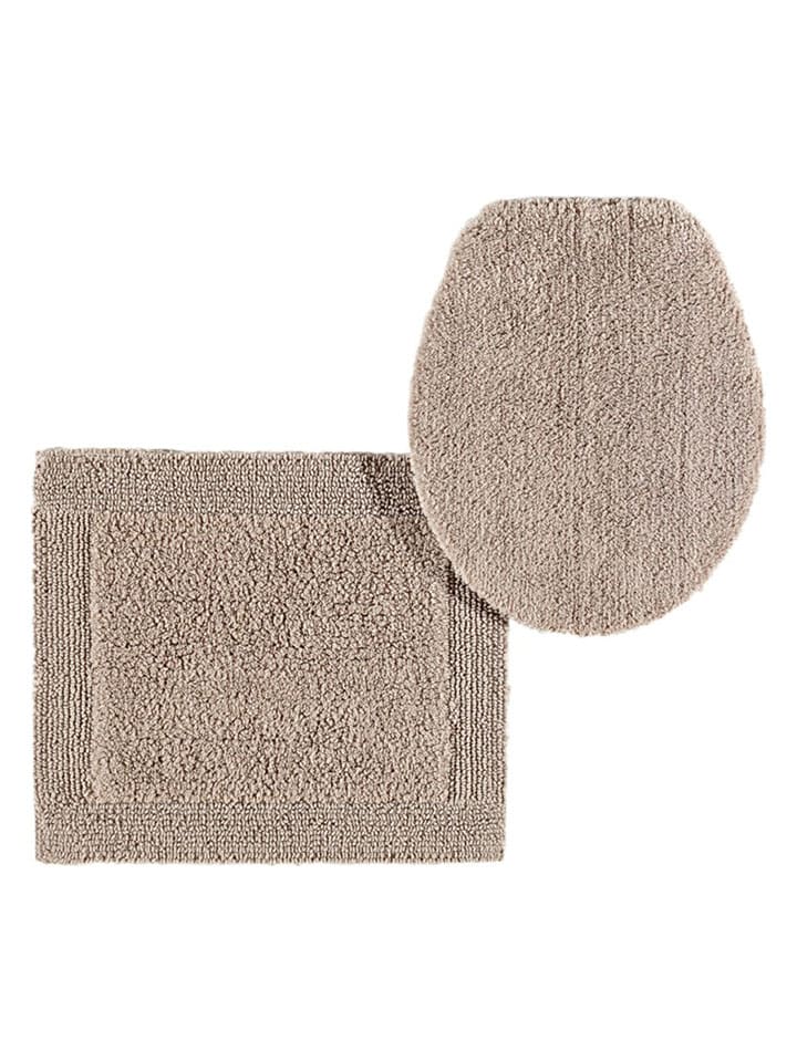 heine home Dywanik łazienkowy w kolorze szarym rozmiar: 75 cm