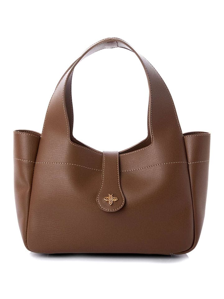 Lucky Bees Torebka w kolorze jasnobrązowym - 32 x 21 x 12 cm rozmiar: onesize