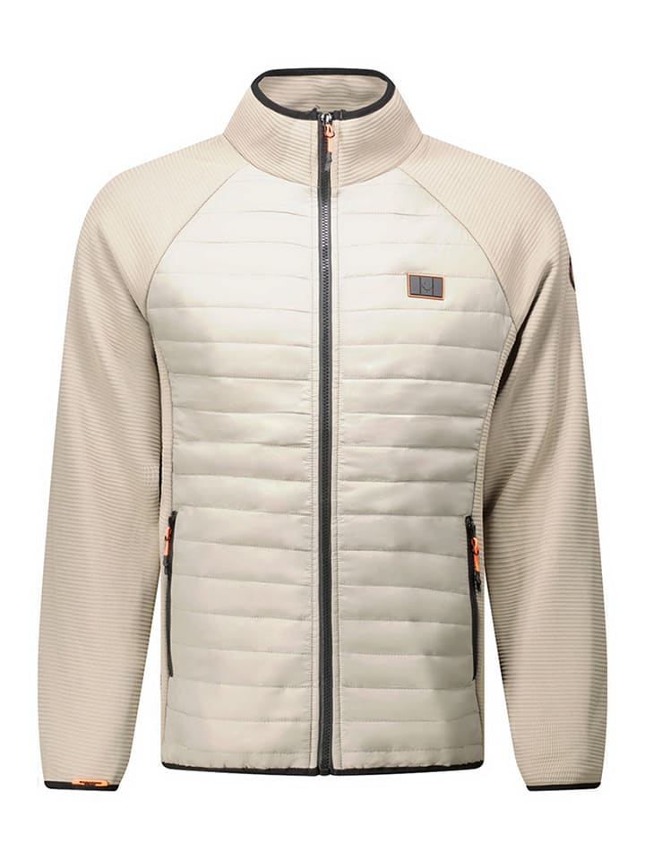 Canadian Peak Kurtka polarowa "Trabouleak" w kolorze beżowym rozmiar: 3XL