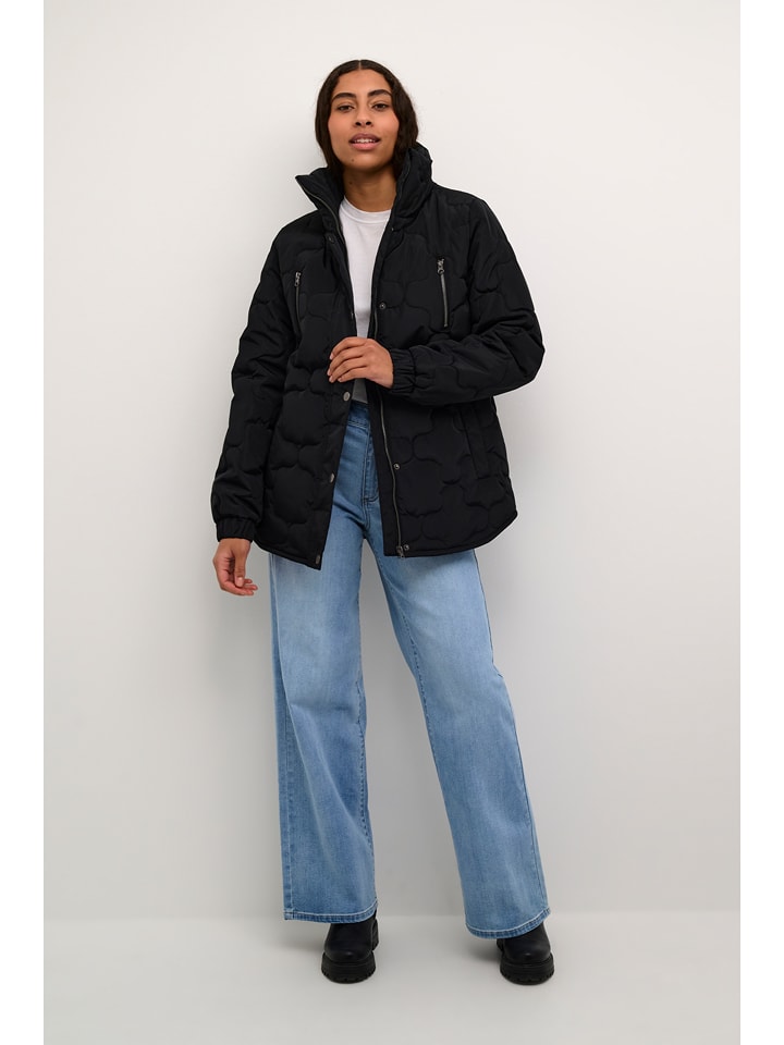 Kaffe Kurtka przejściowa w kolorze czarnym rozmiar: 38