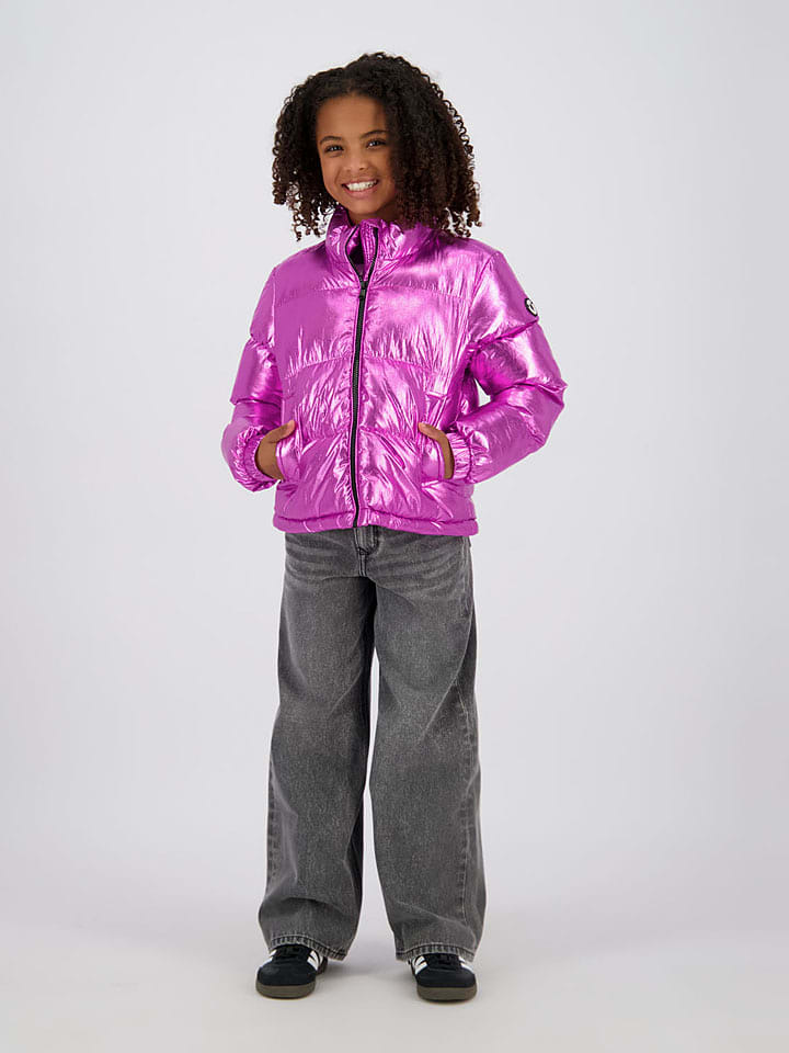 Vingino Kurtka pikowana w kolorze fioletowym rozmiar: 140