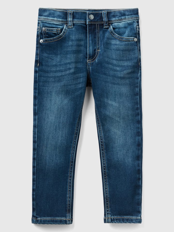 Benetton Dżinsy w kolorze granatowym rozmiar: 104