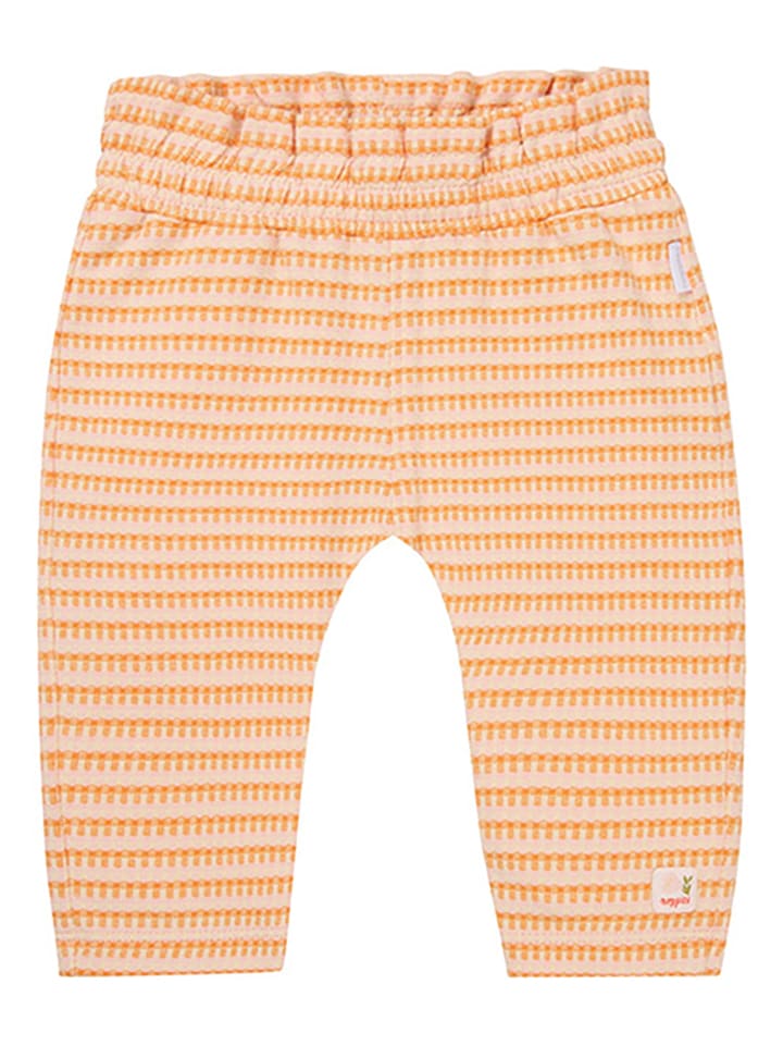 Noppies Spodnie dresowe "Mulino" w kolorze pomarańczowym rozmiar: 86