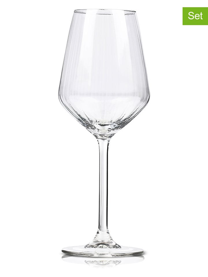 Alpina Kieliszki (4 szt.) do wina - 380 ml rozmiar: onesize