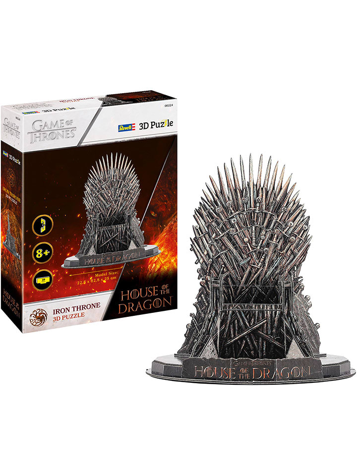 Revell Puzzle 3D "House of the Dragon - Iron Throne" - 10+ rozmiar: onesize