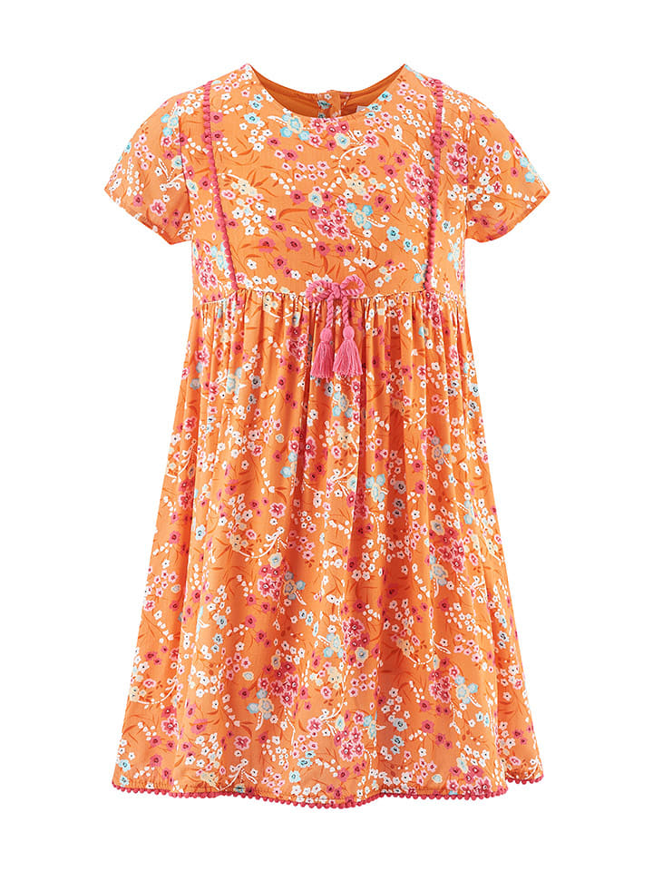 happy girls by Eisend Sukienka w kolorze pomarańczowym rozmiar: 104