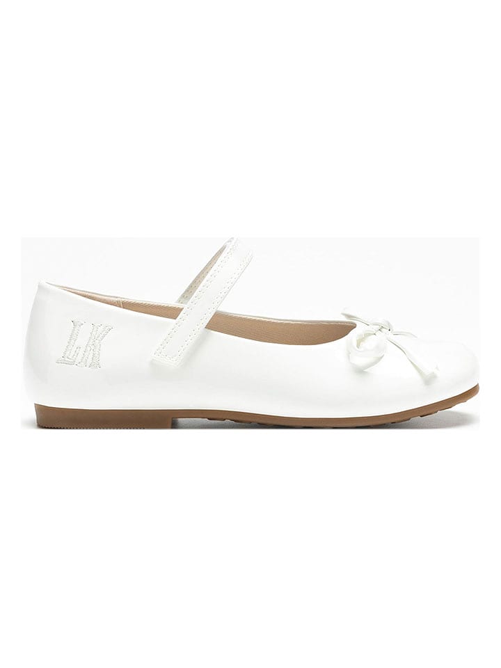 Lelli Kelly Baleriny "Erica" w kolorze białym rozmiar: 34