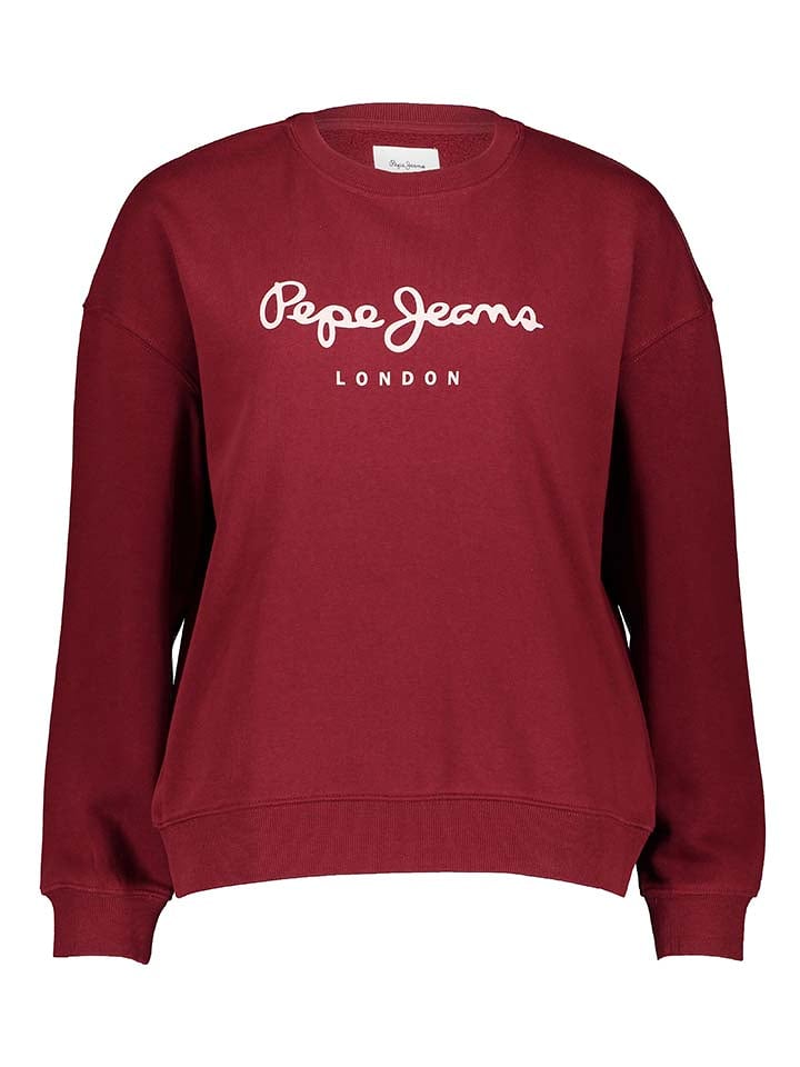 Pepe Jeans Bluza w kolorze bordowym rozmiar: XL