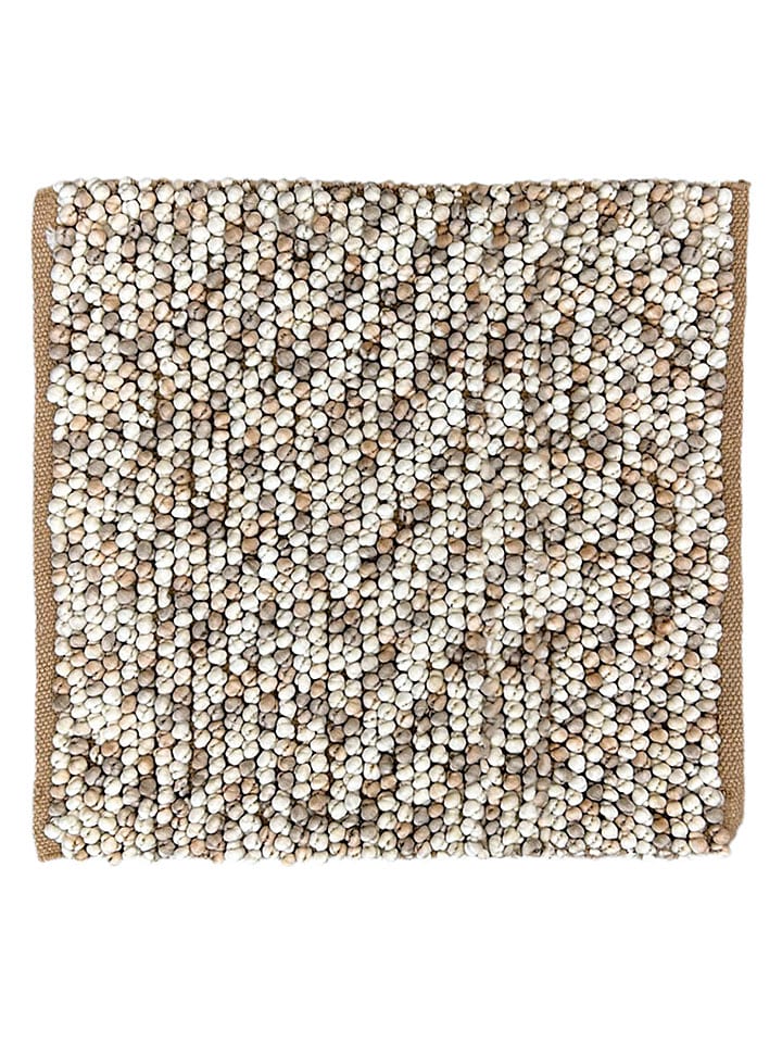 Zo!Home Dywanik łazienkowy "Zola" w kolorze kremowo-białym rozmiar: 60x100 cm