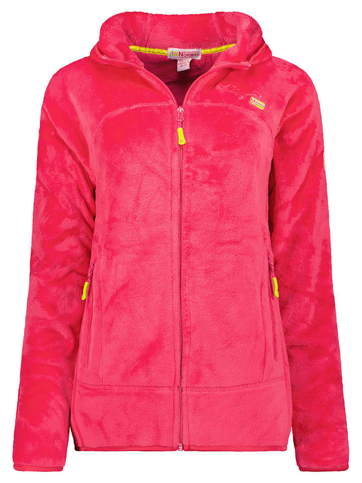 Geographical Norway Kurtka polarowa "Upalood" w kolorze różowym rozmiar: XL
