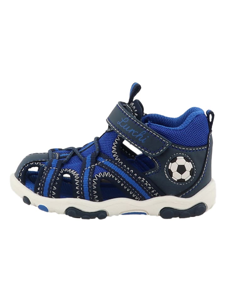 Lurchi Półsandały "Nola" w kolorze granatowym rozmiar: 20