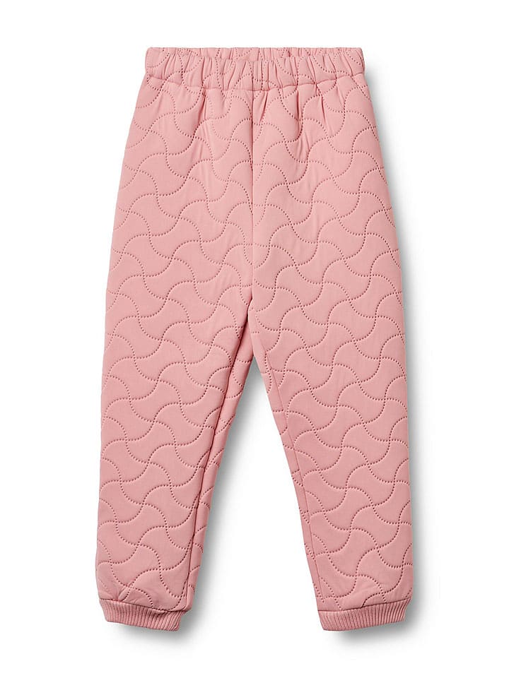 Wheat Spodnie termiczne "Alex" w kolorze jasnoróżowym rozmiar: 110