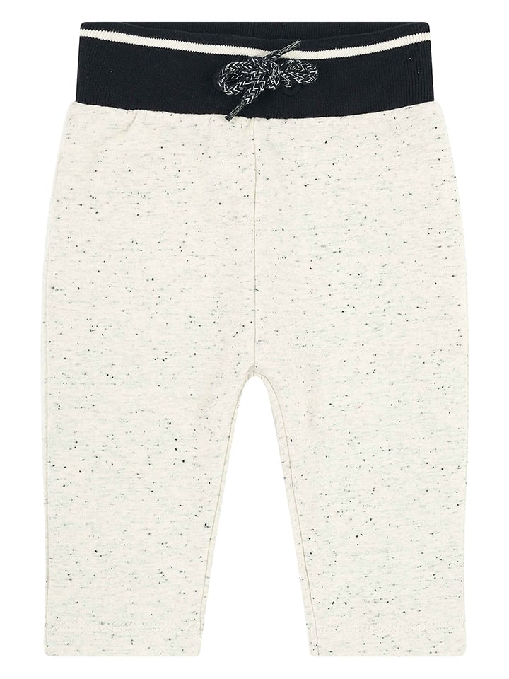 Steiff Spodnie dresowe w kolorze beżowym rozmiar: 80