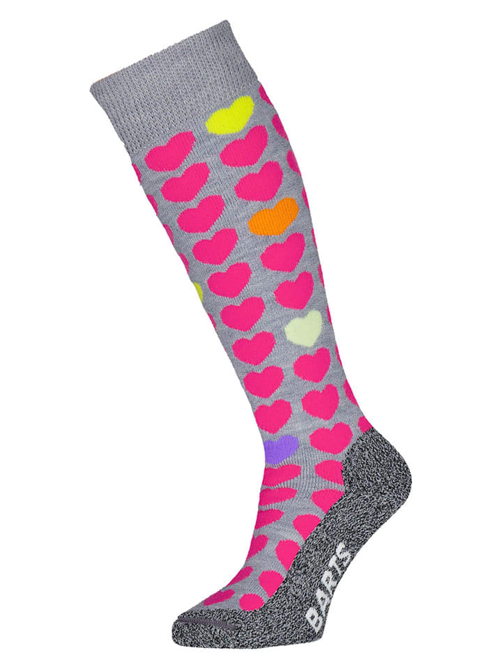 Barts Skarpety narciarskie w kolorze szarym rozmiar: 23-26