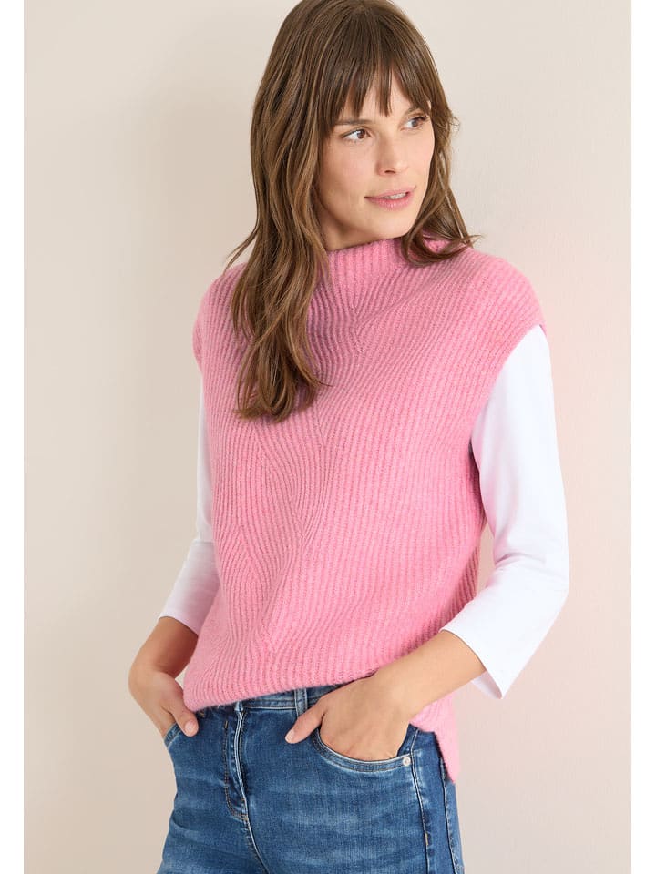 Cecil Bezrękawnik w kolorze jasnoróżowym rozmiar: XL