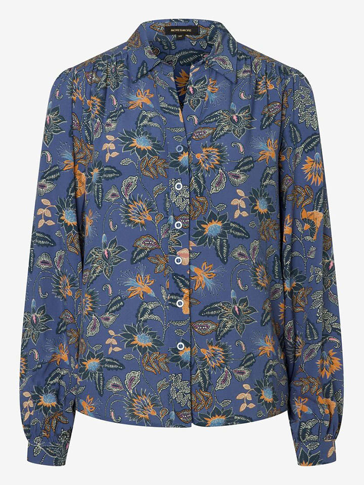 More & More Bluzka w kolorze niebieskim rozmiar: 34