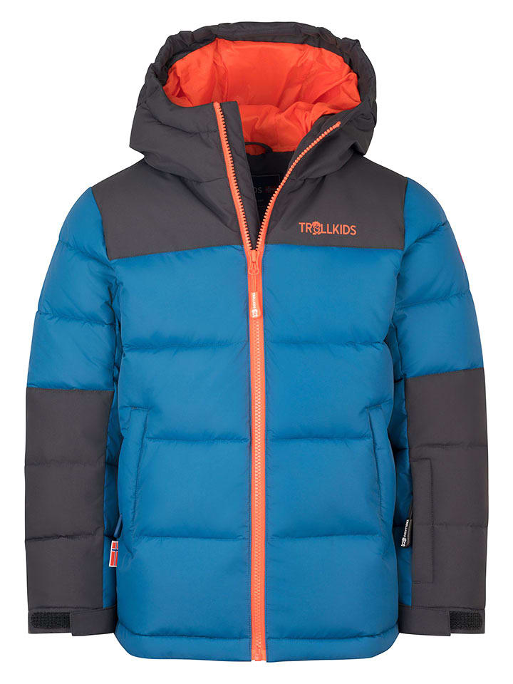 Trollkids Kurtka zimowa "Narvik" w kolorze niebieskim rozmiar: 176