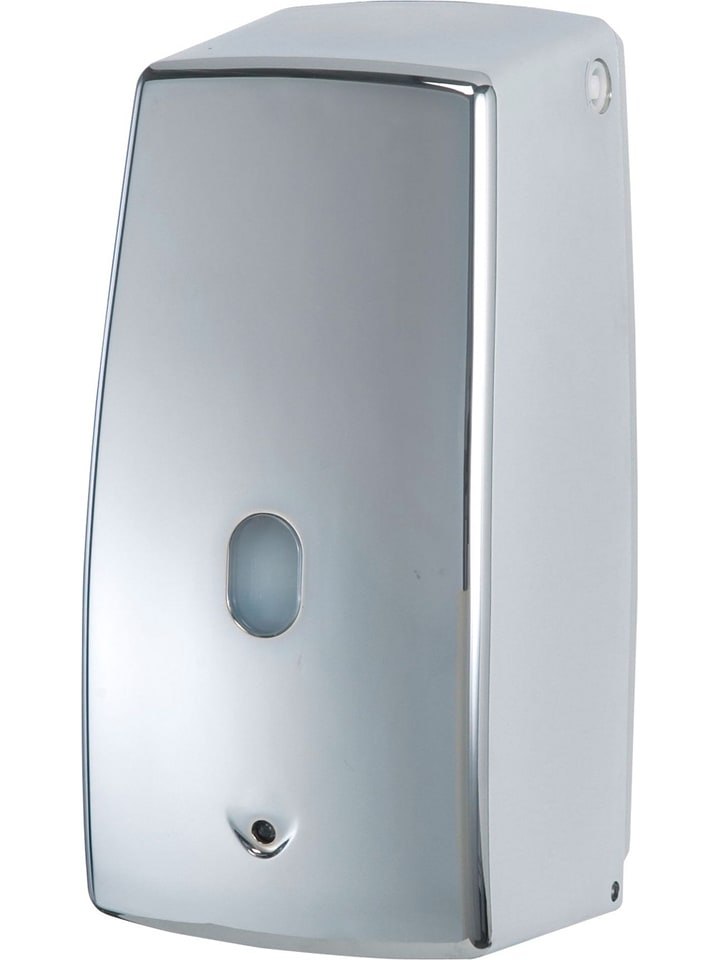 Wenko Dozownik w kolorze srebrnym do mydła - 11 x 22,5 x 10,5 cm rozmiar: onesize