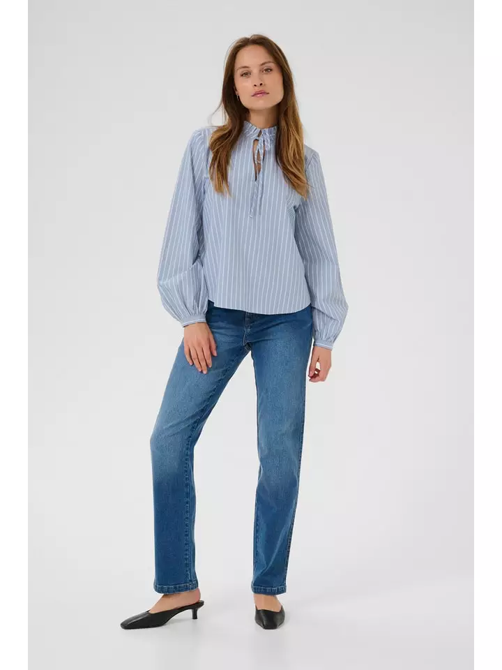 Kaffe Bluzka w kolorze błękitnym rozmiar: 42