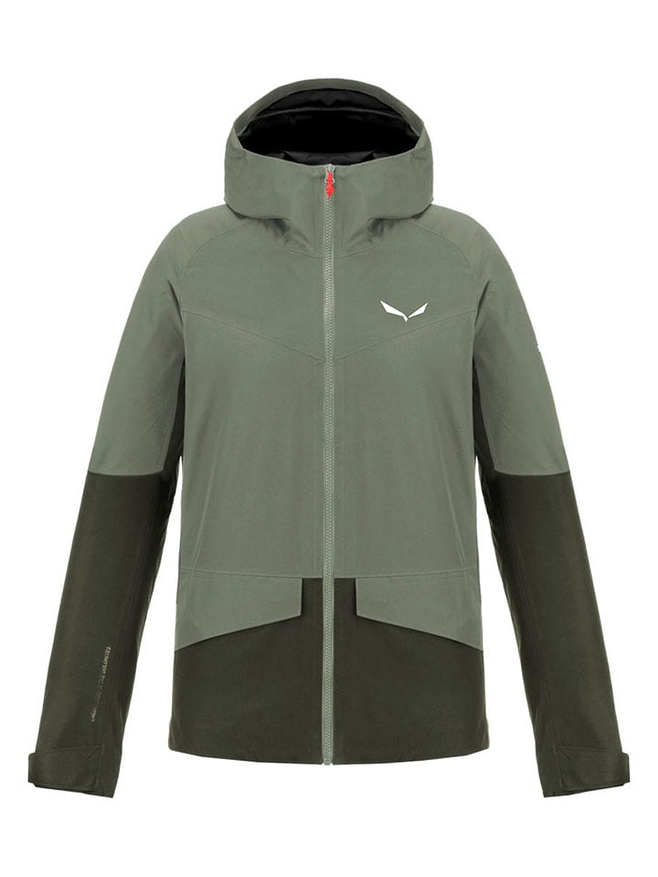 Salewa Kurtka funkcyjna "Puez GTX 2L" w kolorze khaki rozmiar: 42