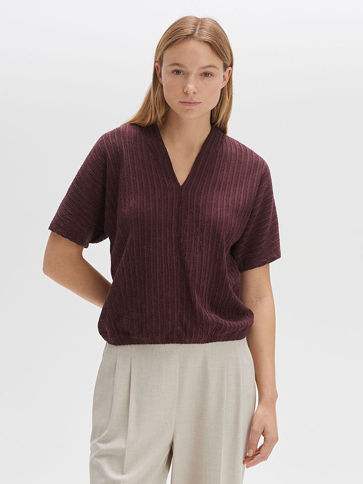 OPUS Bluzka w kolorze brązowym rozmiar: 38