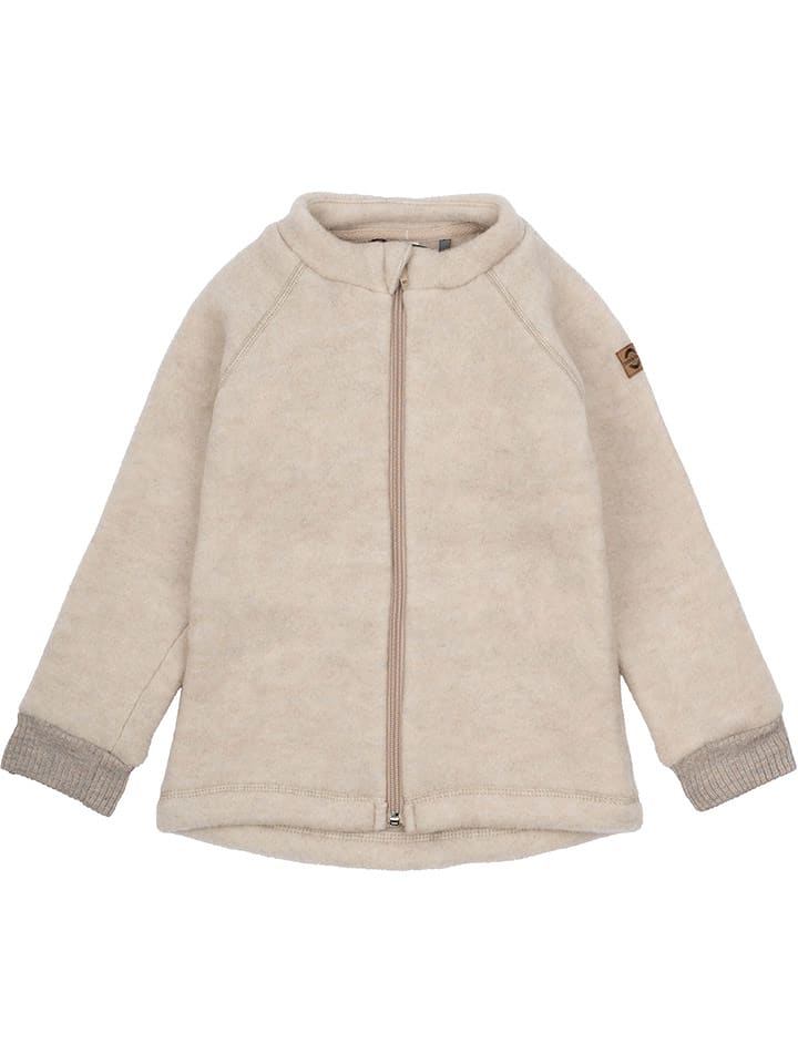 mikk-line Wełniana kurtka w kolorze beżowym rozmiar: 140