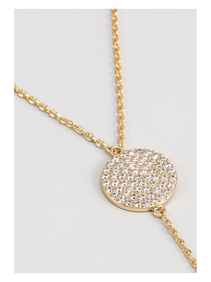 U.S. Polo Assn. Pozłacany naszyjnik z elementem ozdobnym - dł. 60 cm rozmiar: onesize