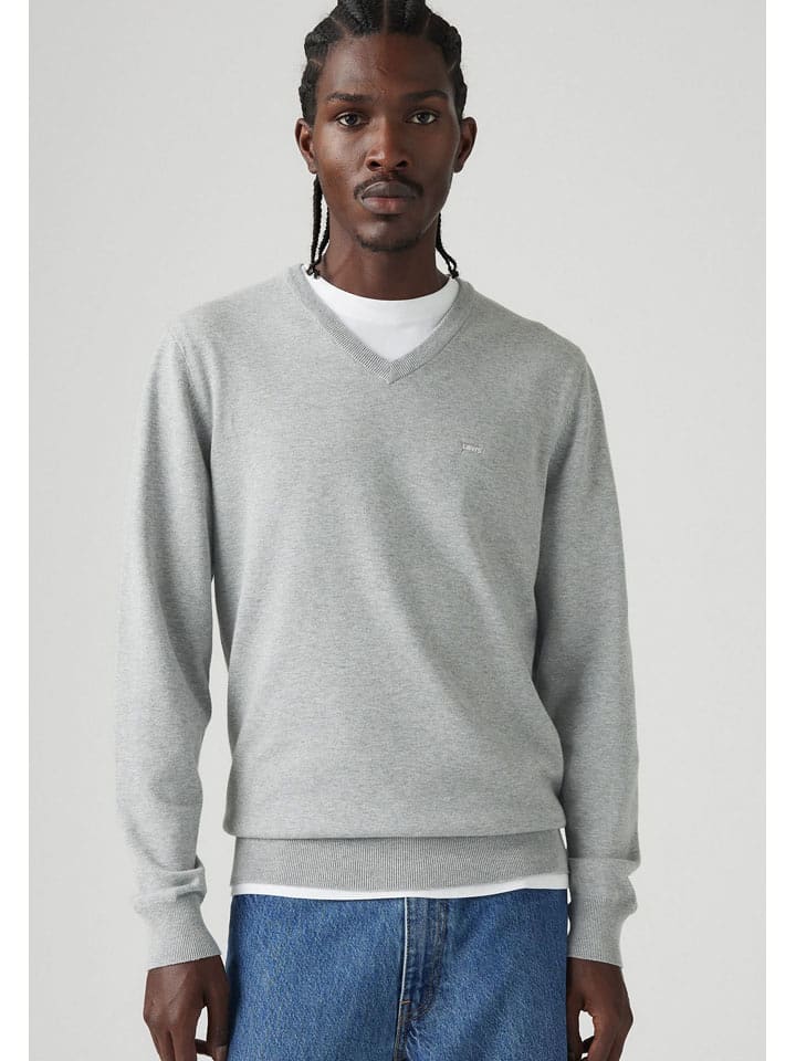 Levi's Sweter w kolorze jasnoszarym rozmiar: XL