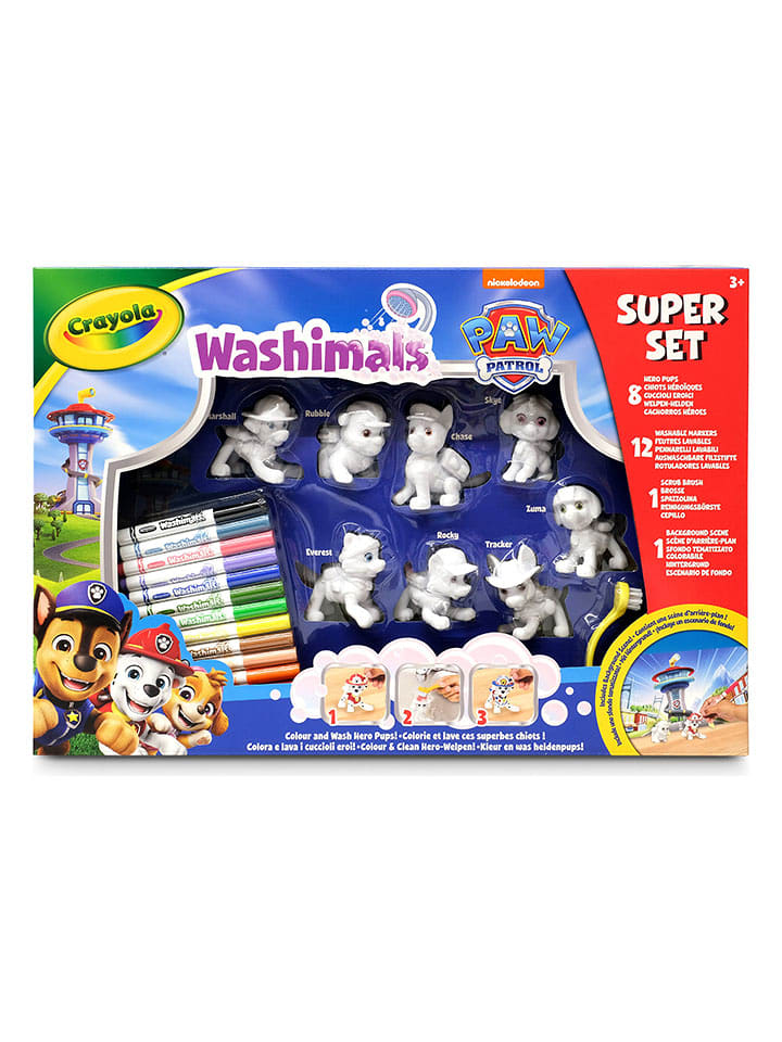 Crayola Zestaw kreatywny "Washimals Paw Patrol" - 3+ rozmiar: onesize