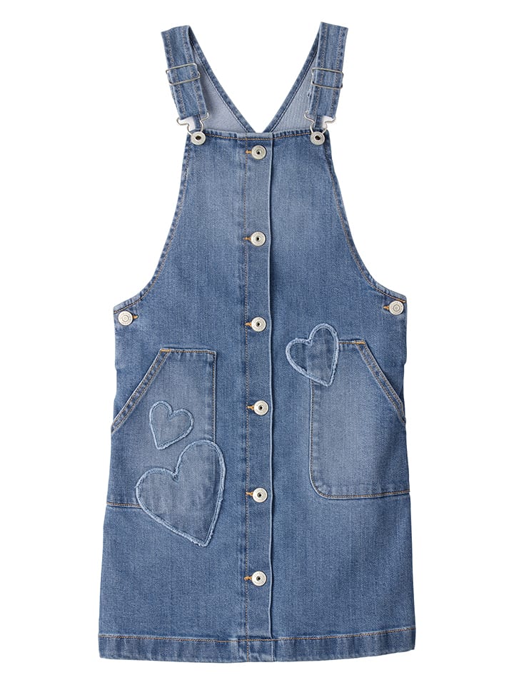 OshKosh Sukienka dżinsowa w kolorze niebieskim rozmiar: 128/134