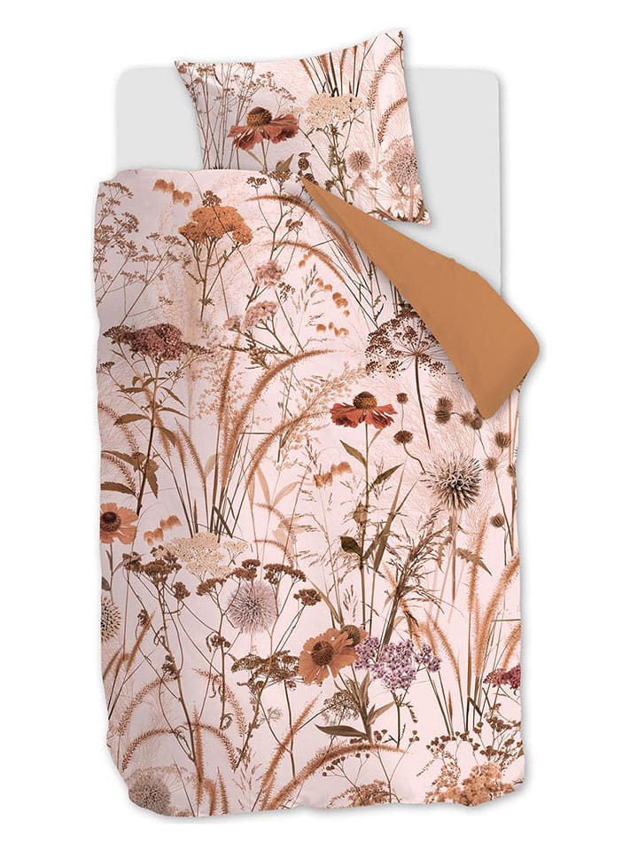 Beddinghouse Komplet pościeli "Cely" w kolorze jasnoróżowym rozmiar: 135x200 cm