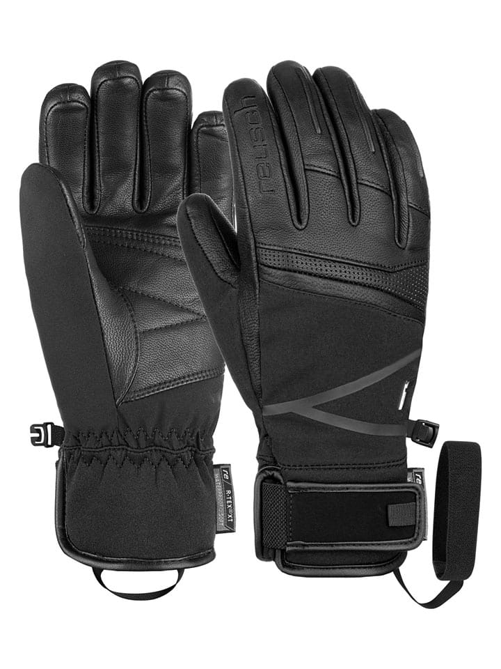 Reusch Rękawiczki funkcyjne "Megan" w kolorze czarnym rozmiar: 7,5