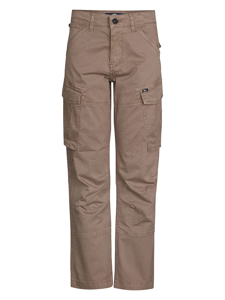 Petrol Industries Bojówki w kolorze jasnobrązowym rozmiar: 140