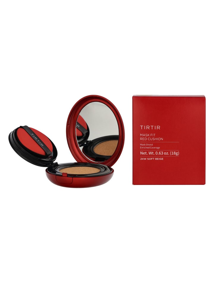 Tirtir Podkład w kompakcie "Mask Fit Red Cushion - 24W Soft Beige" - SPF 40 - 18 g rozmiar: onesize